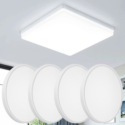 LED Deckenlampe Deckenleuchte Wohnzimmer Badezimmer Bad kellerlampe Küche IP44