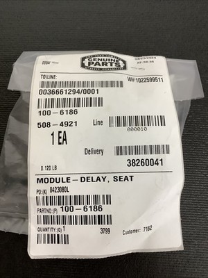 Toro OEM 100-6186 Seat Module-Delay
