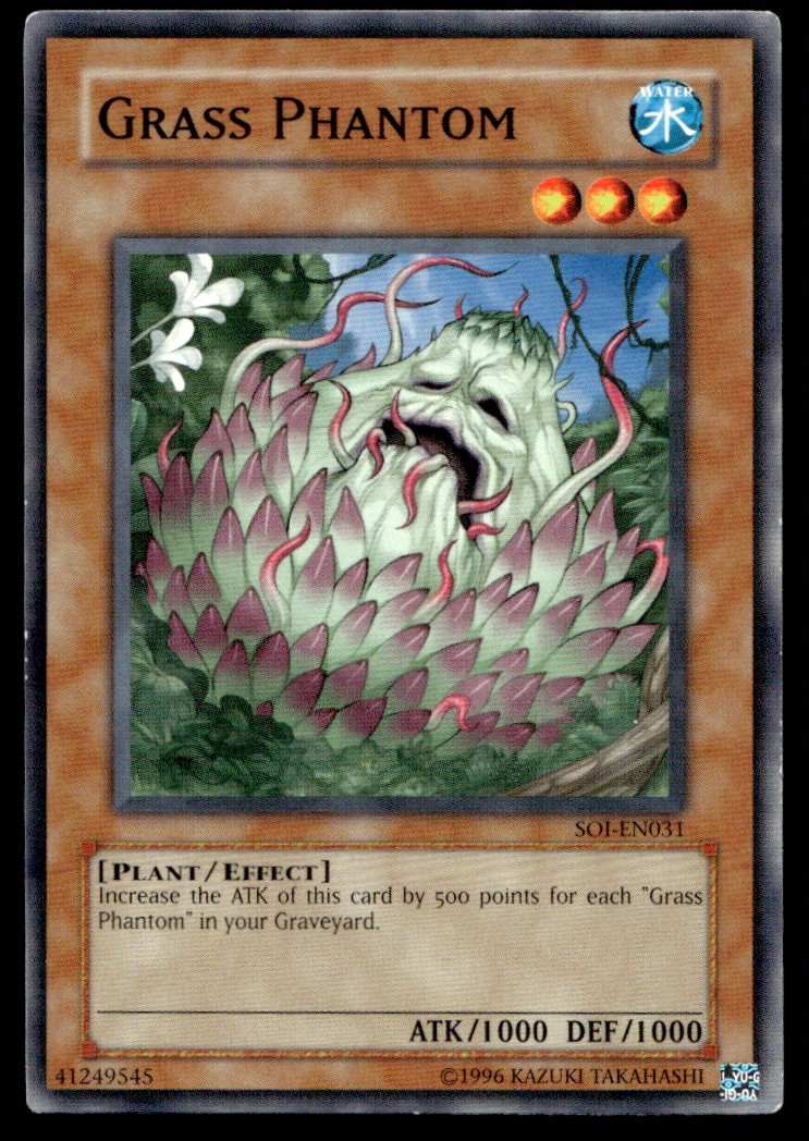 Grass Phantom Shadow of Infinity SOI-EN031 MP YuGiOh TCG | Buy 3 Get 5 Free