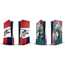 OFFICIAL SUICIDE SQUAD 2016 GRAPHICS VINYL SKIN FOR SONY PS5 SLIM DISC CONSOLE