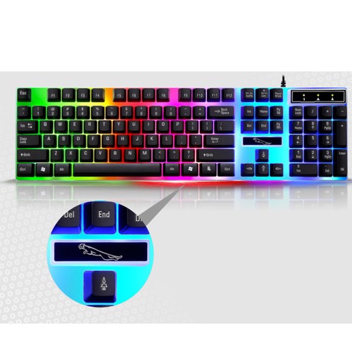 Tastatur- Und Mausset Computertastatur Kabelgebundene Computermaus - Afbeelding 9 van 12