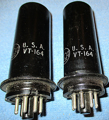 2 NOS RCA USA 1619 VT-164 Vacuum Tubes for Heathkit PS-3 and Sprague TO-5