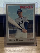 2019 Topps Heritage Manny Machado #20 1970 Cloth Stickers