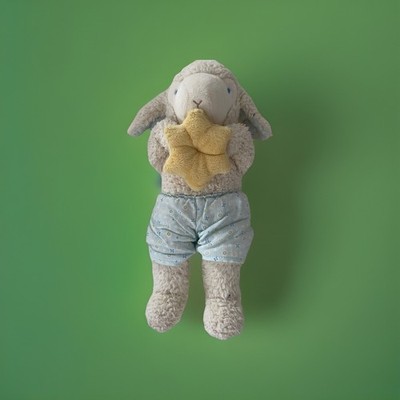 Steiff Kuscheltier Schmusetier Lamm Lämmchen Stern 236433 Ca 30cm