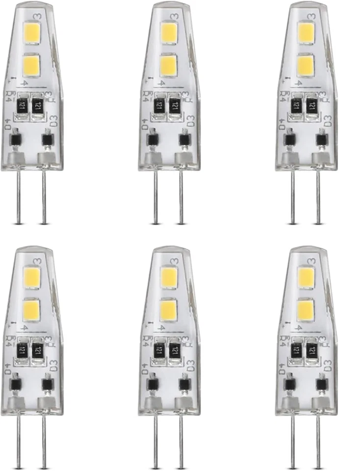 Dimmable G4 LED Bulb 10W Halogen Replacement 6-Pack - Image 3 of 4