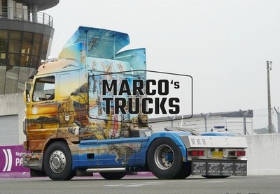 LKW Foto Scania 143 Zugmaschine Frankreich blau BESSON & Fils #i9rz