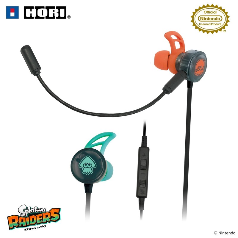 Holi Splatoon Raiders Gaming Headset In-Ear for Nintendo Switch™ 2