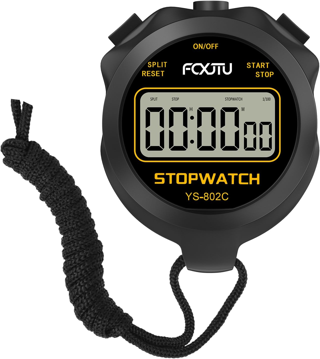 Simple Digital Sports Stopwatch, No Bells, No Clock, No Alarm, Simple Basic Oper