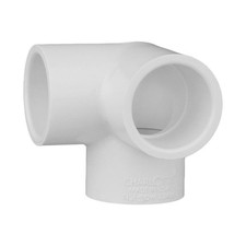 Charlotte Pipe PVC 02510 0800 Schedule 40 PVC Elbow 3/4 Slip Dia. in.