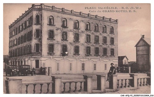 CAR-AFQP2-0060-62 - Plac Sainte-Cécile - Narożnik Wielkiego Ratusza - Zdjęcie 1 z 2