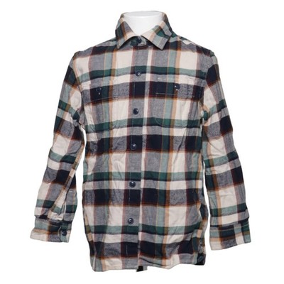 Gap Kids, Flanellhemd, Größe: 134, Mehrfarbig, Bio-Baumwolle, Karo, Flanell #2KC