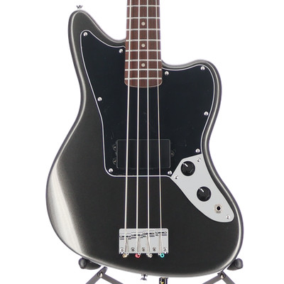 Squier Affinity Series Jaguar Bass H, Laurel FB, Charcoal Frost Metallic (RP)