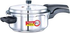 Olla a presión Prestige Deluxe Alpha de acero inoxidable con diferentes tamaños