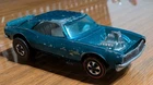 Hot Wheels Redline 1969 Heavy Chevy Aqua Spoiler Camero