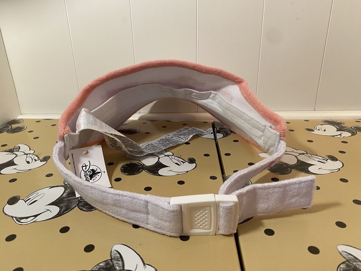 NWT Pink White Walt Disney World 50th Anniversary Visor Hat Accessory Walt Disney World Visor Hat White and Pink | Mercari main image 2