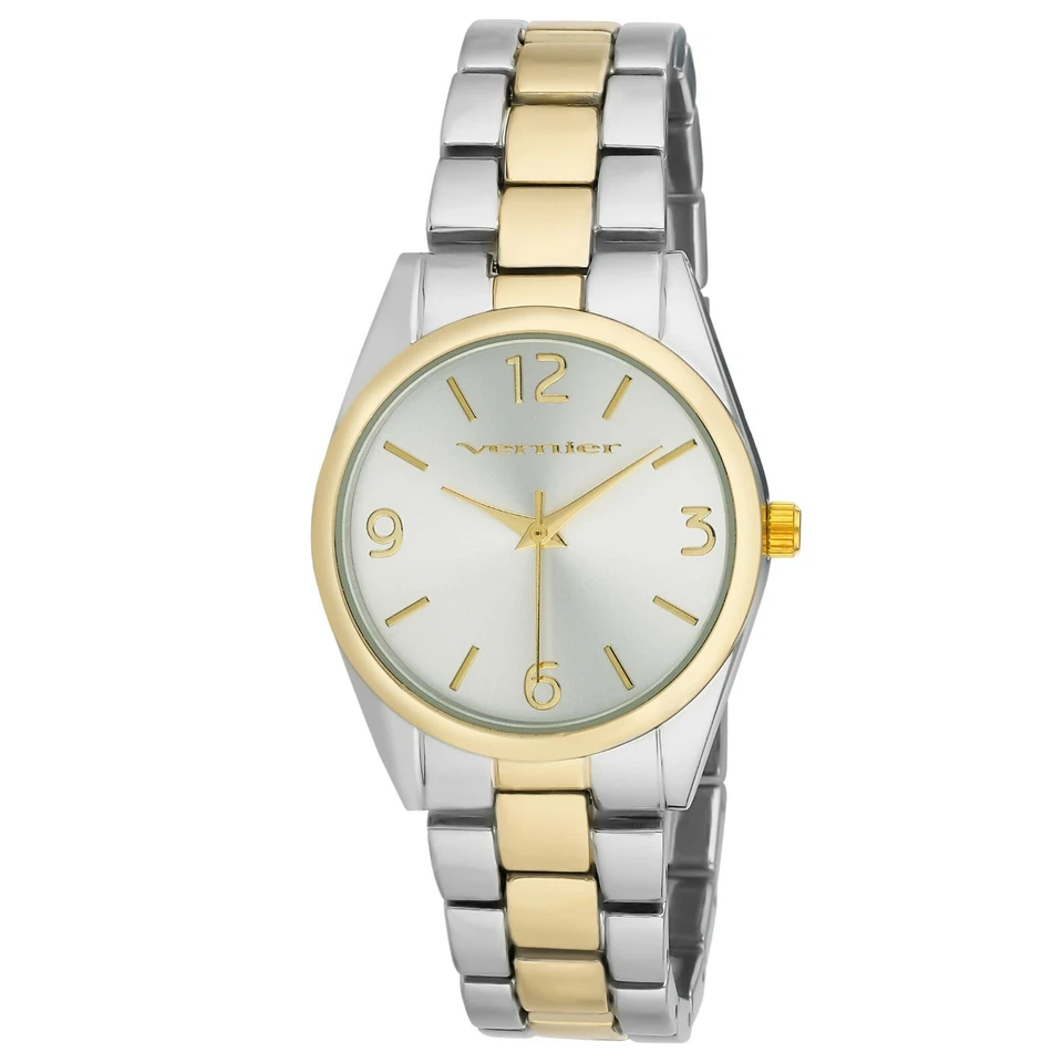 Vernier Womens 32mm Round Link Watch - Image 4 of 4