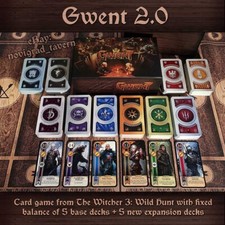 Gwent 2.0 - Witcher - 5 decks with fixed game balance + 5 new decks 