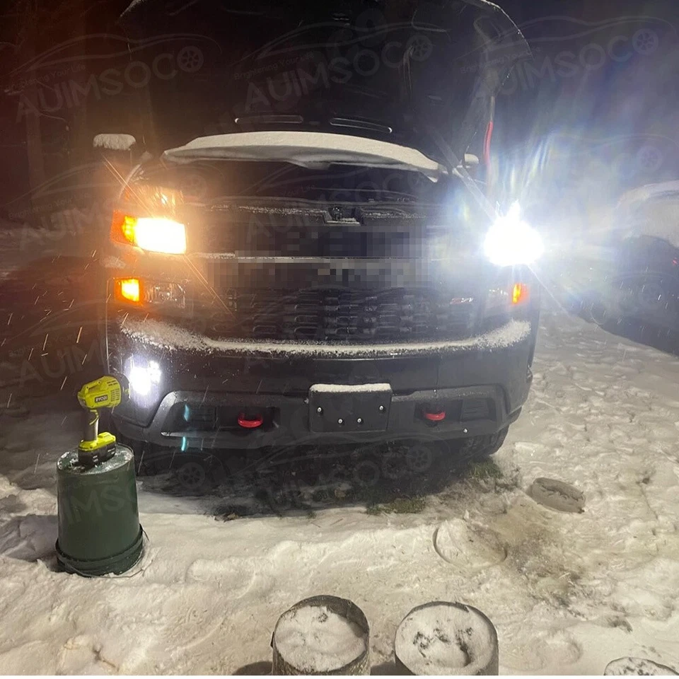 Faro antiniebla haz bajo para Peugeot 3008 hatchback 4 puertas 2016-2019 4x LED Foto 3 de 4