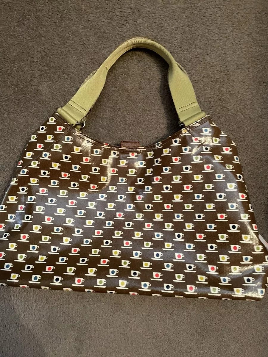 Immaculate Rare Orla Kiely Laminated Teacup classic shoulder bag