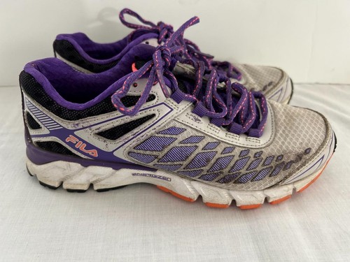 Fila sneakers shoe size 6.5 Dashtech Energized purple gray 5SR20518-086 womens - Picture 5 of 10