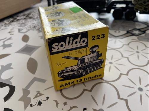 solido chars militaires AMX 13 bitube anti aérien avec boite d’origine ref 223 - Photo 2/7