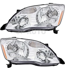For 2005-2007 Toyota Avalon Headlight Halogen Set Driver and Passenger Side