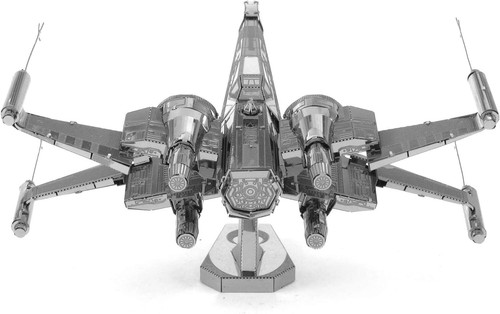 Metallic Nano Puzzle Star Wars The Force Awakens Poe Exclusive X-Wing Fighter - Picture 3 of 6