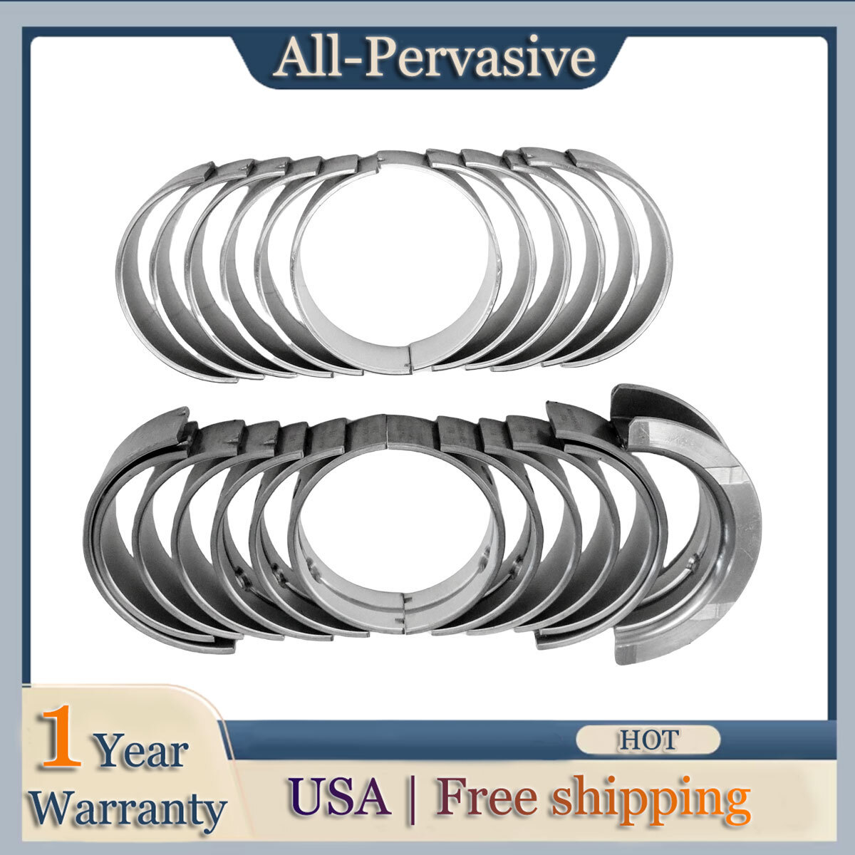 STD Crank Main Rod Bearing Kit for BMW N55 X1 X3 X4 X5 X6 335i 525i