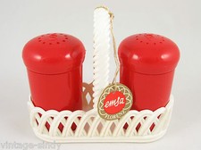 EMSA SALZ & PFEFFERSTREUER SET | Oldtimer 70er Jahre | Picknick Wohnwagen | West Germany