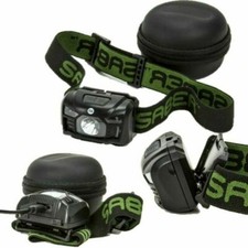 Saber Sensorbeam Head Torch Fishing USB Rechargeable Headlight Headlamp Camping