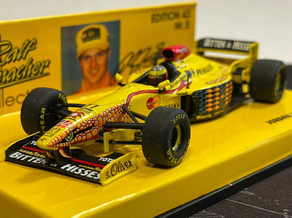 【ミニチャンプス　ジョーダンプジョー　197 1997年1/18】 Jordan 197 peugeot (1997) 1/18 paul's model art minichamps | Selency