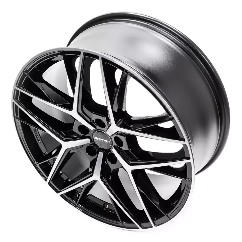 Jeu De 4 Jantes Alliage 18 Pouces Alfa Romeo - Noir, 5x110, ET33, 8J - Compatible Giulia, Stelvio, Etc.