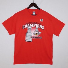 Vintage 2013 Chicago Blackhawks NHL Stanley Cup Champions NWT Unworn T Shirt L