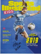 ALLY SENTNOR Signed 8.5 x 11 Photo USA Soccer Utah Royals NWSL Free Shipping