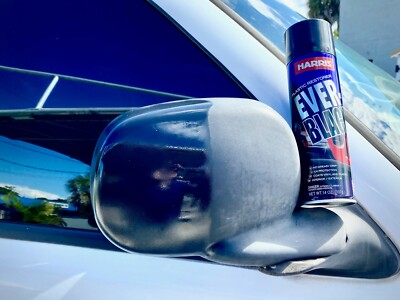 Harris Ever Black Plastic Restorer Spray 13oz - Is not an Ever Wet Tire Shine