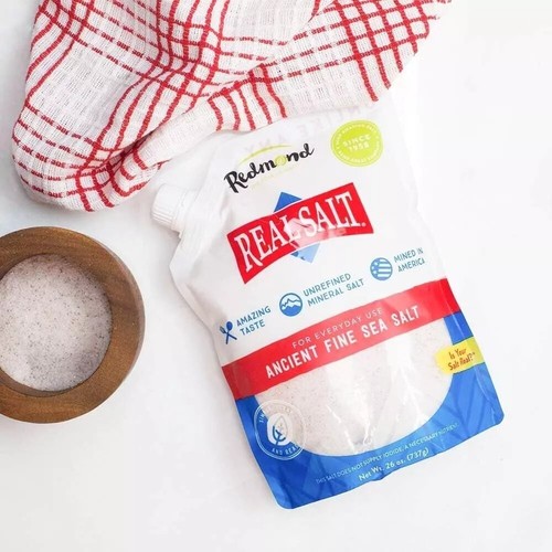 ORGANIC REDMOND REAL SALT ANCIENT FINE SEA SALT 737G THE GREATEST SALT ON EARTH - Picture 2 of 9