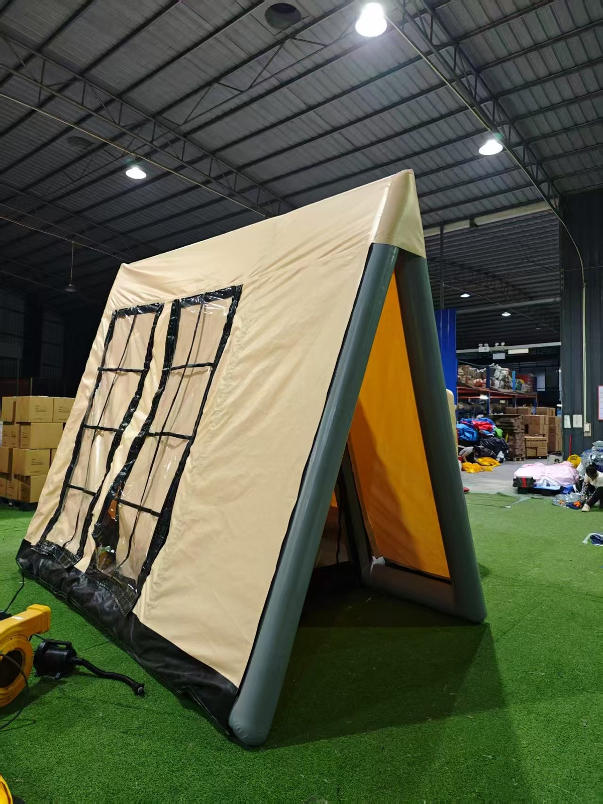 Portable Inflatable Air Cube Tent Camping Tent Outdoor 4 Season Waterproof Tent