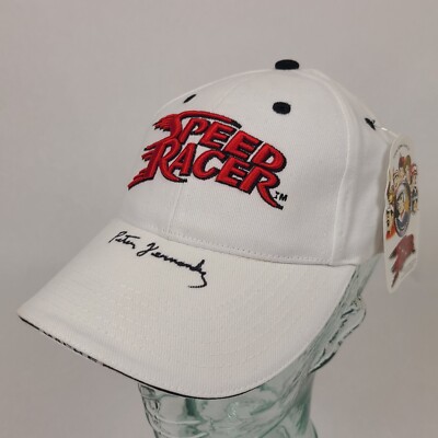 Vtg Speed Racer Mach 5 Hat Cap Peter Fernandez Autographed Signed S/M Rare OOAK