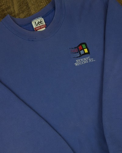 Vintage Microsoft Windows NT Sweatshirt | Large 90