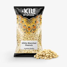 White Blanched Peanuts Premium Quality 1kg 10kg