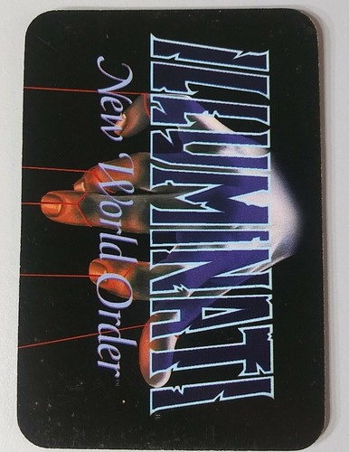 Illuminati New World Order INWO 18 1/2 Minute Gap Card One With Everything - Bild 2 von 2