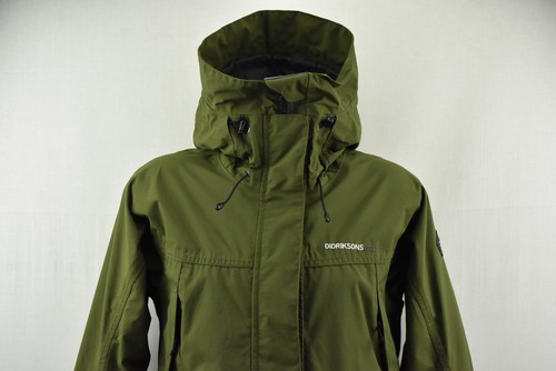 DIDRIKSONS Storm System Womens Jacket Waterproof Thelma Parka Hooded Coat 38 - Picture 2 of 15