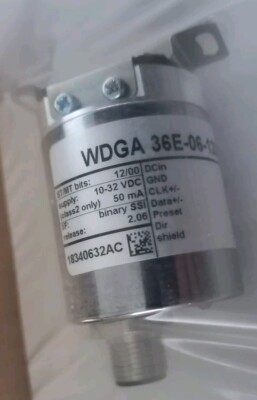 WDGA 36E-06-1200-SIA-B01-CB8 Magnetic Absolute Encoder 12 bit ST 32V 12000min(Ro
