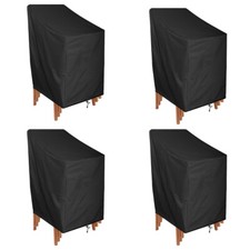 Patio Chair Covers Outdoor Garden Waterproof Furniture Dust Rain UV Protection