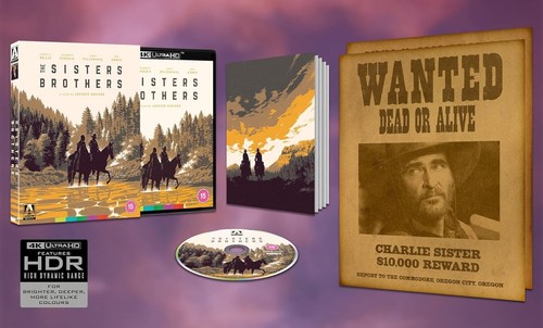 The Sisters Brothers Joaquin Phoenix Jake Gyllenhaal New Limited Ed 4k Ultra HD - Picture 2 of 3