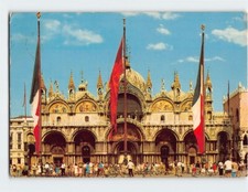Postcard Piazza e Basilica di San Marco Venice Italy