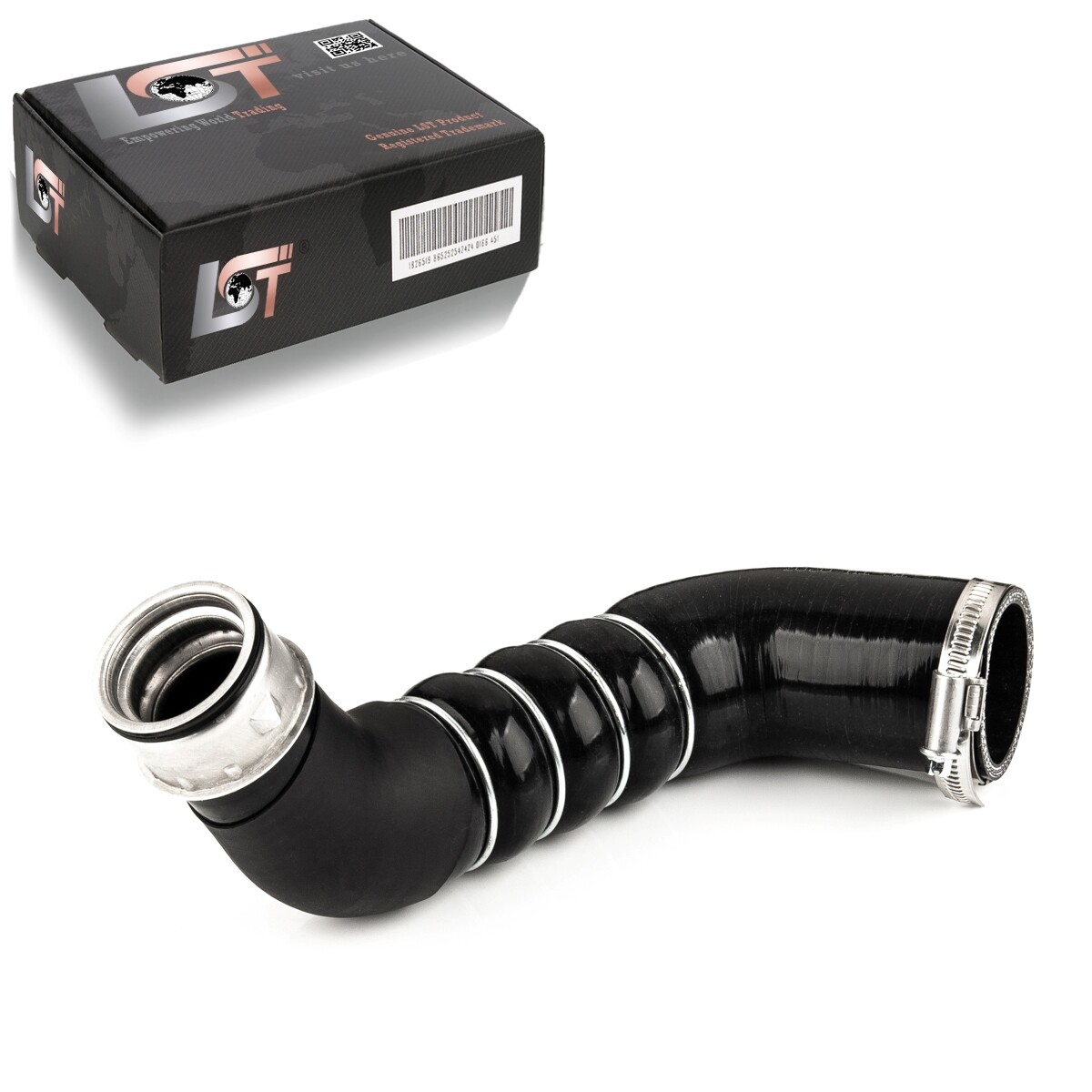 Turboschlauch Ladeluftschlauch Querrohr right below for Audi A4 8E B7 2.0 TDI