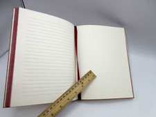 Sketch Write Sketchbook and Journal Leather Cover 7x 9" Graphic Image Vachetta