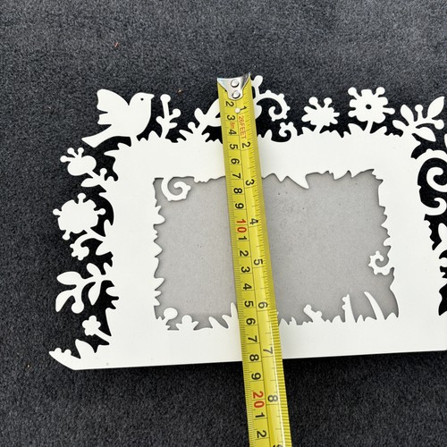 Typo Whimsy Pretty Nature Forest Bird Metal Standing Photo Frame 26cm x 18cm - Picture 10 of 10