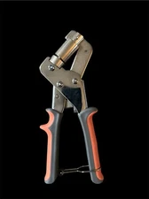 Manual Grommet Machine Eyelet Hand Press Puncher Hole Punch Plier